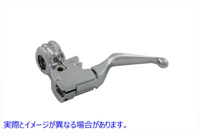 26-2204 ハンドルバー クラッチ ハンドル アセンブリ クローム 取寄せ Vツイン Handlebar Clutch Handle Assembly Chrome (検索