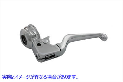 26-2205 クラッチ ハンド レバー アセンブリ クローム Clutch Hand Lever Assembly Chrome 取寄せ Vツイン (検索用／