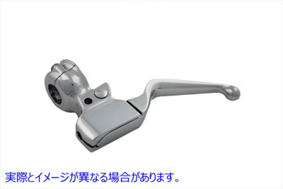 26-2207 クロームクラッチハンドレバーアセンブリ Chrome Clutch Hand Lever Assembly 取寄せ Vツイン (検索用／38067-08