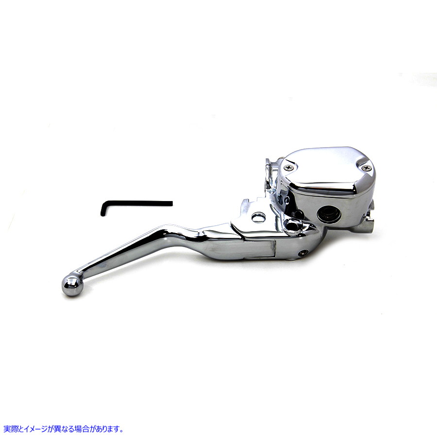 26-2213 ハンドルバー マスターシリンダー アセンブリ クローム 取寄せ Vツイン Handlebar Master Cylinder Assembly Chrome (検