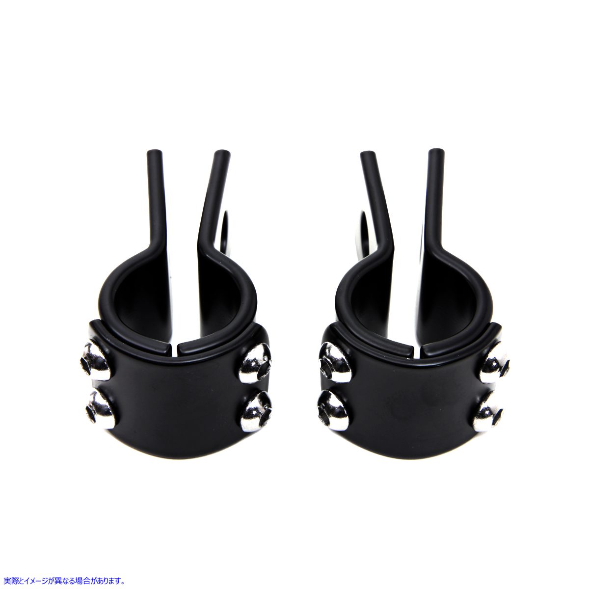 27-0001 Black 1 Mount Clamp Set 取寄せ Vツイン (検索用／50904-85T MCM