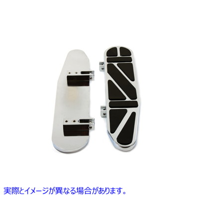 27-0012 ロングジョンドライバーフットボードセット Long John Driver Footboard Set 取寄せ Vツイン (検索用／