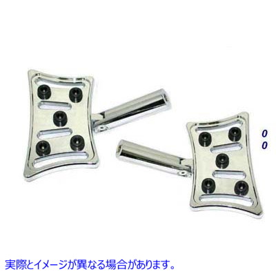 27-0022 パッセンジャーフットボードセット スラッシャースタイル Passenger Footboard Set Slasher Style 取寄せ Vツイン (検索