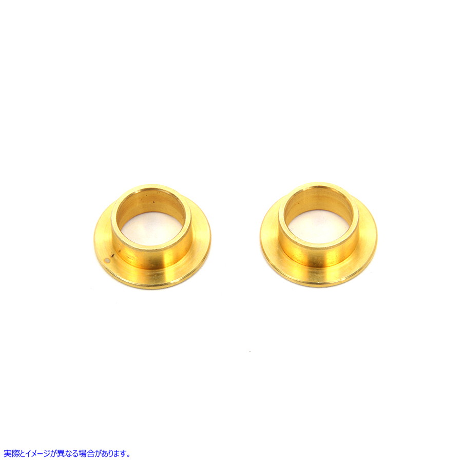 27-0024 キックスタンドブッシュセット真鍮メッキ Kickstand Bushing Set Brass Plated 取寄せ Vツイン (検索用／53176-08