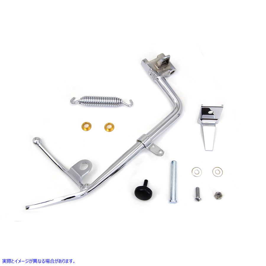 27-0074 クロームキックスタンドキット Chrome Kickstand Kit 取寄せ Vツイン (検索用／