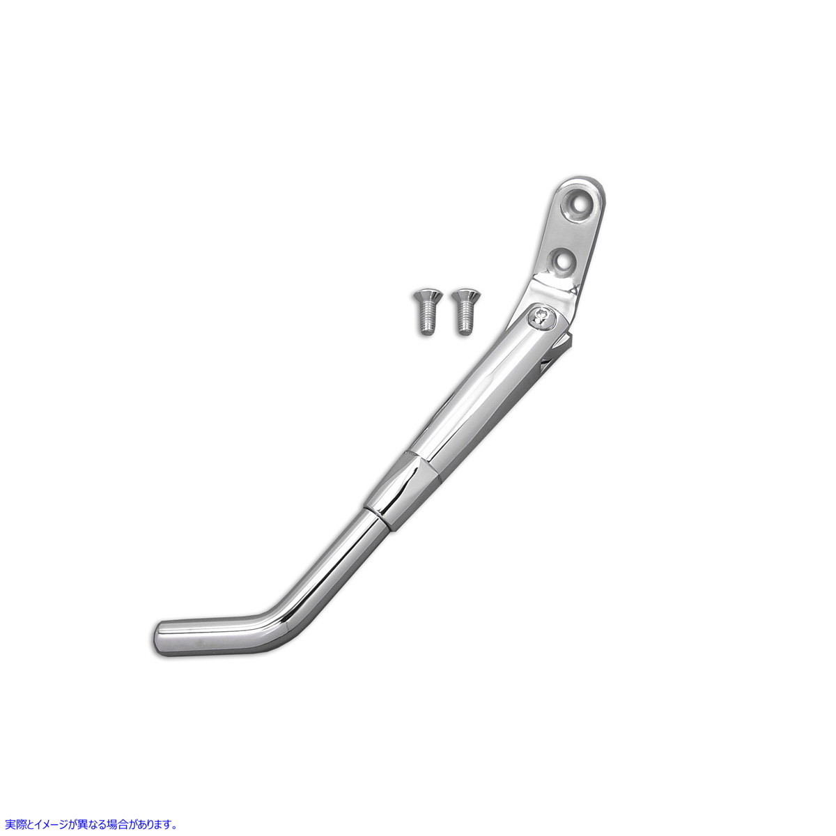 27-0143 Adjustable Kickstand Chrome with Hidden Spring 取寄せ Vツイン (検索用／ Wyatt Gatling