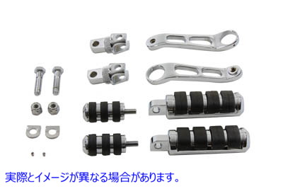 27-0146 フロントフットペグとブラケットキット Front Footpeg and Bracket Kit 取寄せ Vツイン (検索用／