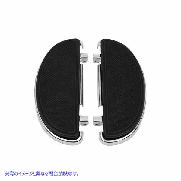 27-0163 クローム ドライバー ハーフムーン フットボード セット Chrome Driver Half Moon Footboard Set 取寄せ Vツイン (検索