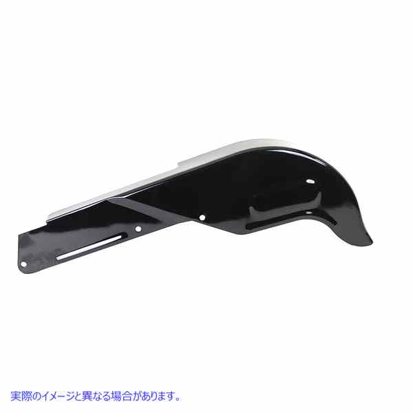 27-0198 ブラックフルチェーンガード Black Full Chain Guard 取寄せ Vツイン (検索用／