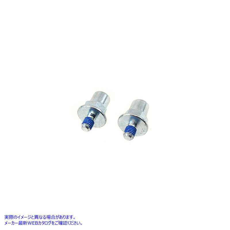 27-0204 ステップウェアピンセット 亜鉛 Footpeg Wear Pin Set Zinc 取寄せ Vツイン (検索用／5050062B