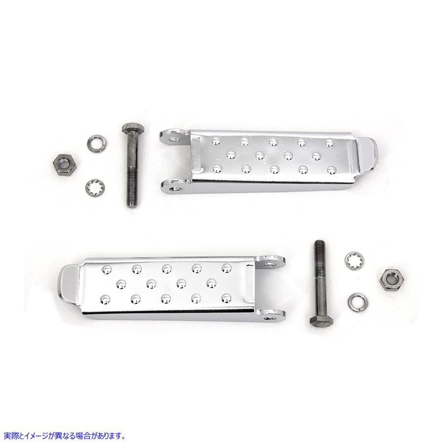 27-0291 クローム コンバット フットペグ セット Chrome Combat Footpeg Set 取寄せ Vツイン (検索用／