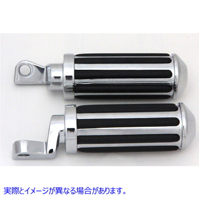 27-0403 クロームレイラースタイルステップセット Chrome Railer Style Footpeg Set 取寄せ Vツイン (検索用／