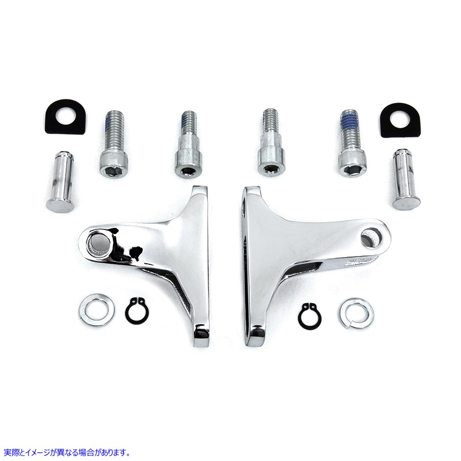 27-0440 後部乗客用ミニフットボードマウントキット Rear Passenger Mini Footboard Mount Kit 取寄せ Vツイン (検索用／5050040