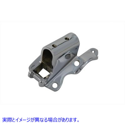 27-0508 Chrome Kickstand Mount Bracket 取寄せ Vツイン (検索用／50041-80 Wyatt Gatling
