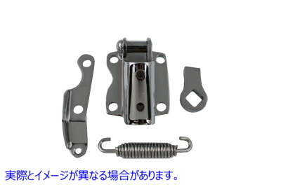 27-0511 クロームキックスタンドマウントキット 取寄せ Vツイン Chrome Kickstand Mount Kit (検索用／