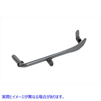 27-0538 鍛造キックスタンド クローム 1 インチ下 Forged Kickstand Chrome 1 inch Lower 取寄せ Vツイン (検索用／