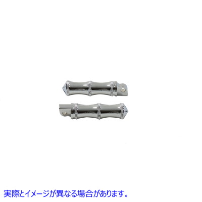 27-0574 クローム ドルイド スタイル フットペグ セット Chrome Druid Style Footpeg Set 取寄せ Vツイン (検索用／