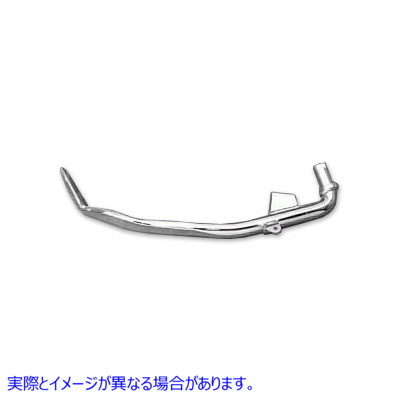 27-0593 キックスタンド脚クローム 1 インチ下 Kickstand Leg Chrome 1 inch Lower 取寄せ Vツイン (検索用／