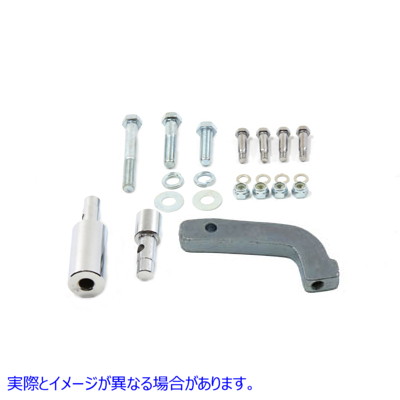 27-0599 FLH フットボードマウントキット FLH Footboard Mount Kit 取寄せ Vツイン (検索用／