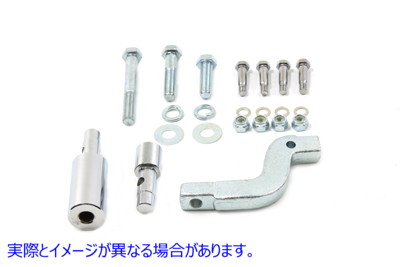 27-0606 プライマリーフットボード取り付けキット Primary Footboard Mounting Kit 取寄せ Vツイン (検索用／