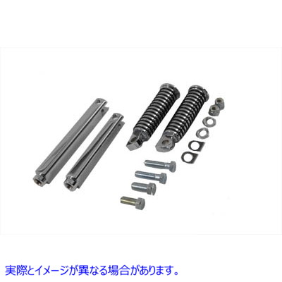 27-0611 Oリングフットペグ付きハイウェイバーキット 取寄せ Vツイン Highway Bar Kit with O-Ring Footpeg (検索用／49106-84