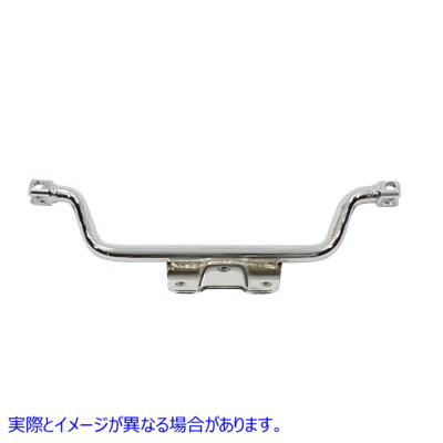 27-0634 クローム助手席フットペグブラケット 取寄せ Vツイン Chrome Passenger Footpeg Bracket (検索用／52709-82