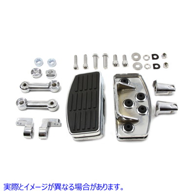 27-0741 Mini Passenger Footboard Set 取寄せ Vツイン (検索用／ Wyatt Gatling