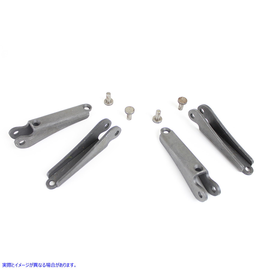 27-0756 未加工フットボード クリート セット 取寄せ Vツイン Raw Footboard Cleat Set (検索用／