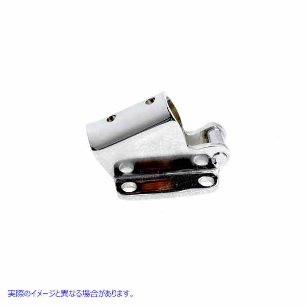 27-0772 クロームキックスタンドマウントブラケット 取寄せ Vツイン Chrome Kickstand Mount Bracket (検索用／50049-36