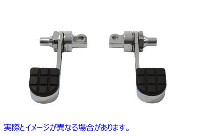 27-0792 ステップヒールスターラップ Footpeg Heel Stirrup 取寄せ Vツイン (検索用／