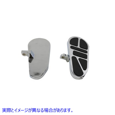 27-0793 ミニパッセンジャーフットボードセット クローム Mini Passenger Footboard Set Chrome 取寄せ Vツイン (検索用／