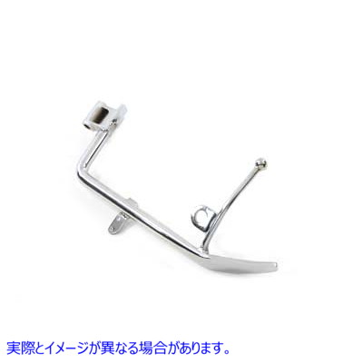 27-0794 鍛造キックスタンド クロム Forged Kickstand Chrome 取寄せ Vツイン (検索用／50103-07