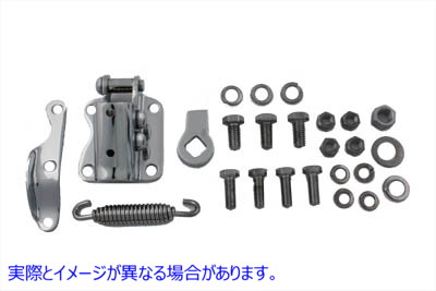27-0805 クロームキックスタンドブラケットキット 取寄せ Vツイン Chrome Kickstand Bracket Kit (検索用／
