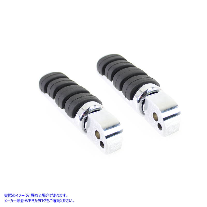 27-0849 パッセンジャー ISO フットペグ セット クローム Passenger ISO Footpeg Set Chrome 取寄せ Vツイン (検索用／