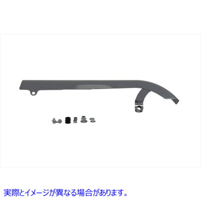 27-0859 クロームリアベルトガードアッパー Chrome Rear Belt Guard Upper 取寄せ Vツイン (検索用／60303-07