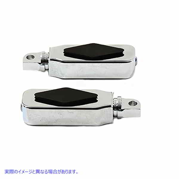 27-0936 Chrome Billet Slugger Style Footpegセット Chrome Billet Slugger Style Footpeg Set 取寄せ Vツイン (検索用／ Wyatt Gatling