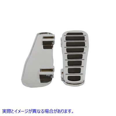 27-0962 ビッグフットデザインのドライバーフットボードセット Driver Footboard Set with Big Foot Design 取寄せ Vツイン (検