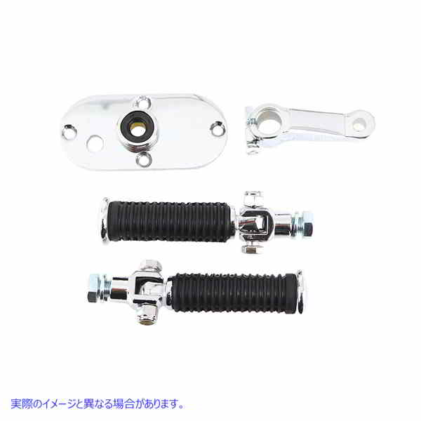 27-1027 FX ミッドフットペグ セット クローム FX Mid-Footpeg Set Chrome 取寄せ Vツイン (検索用／