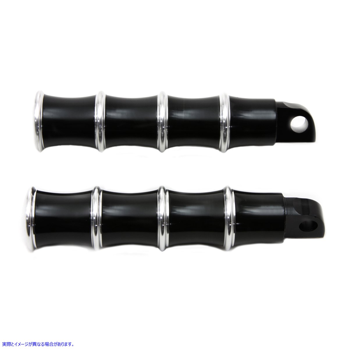 27-1061 ブラック トライバル スタイル フットペグ セット Black Tribal Style Footpeg Set 取寄せ Vツイン (検索用／