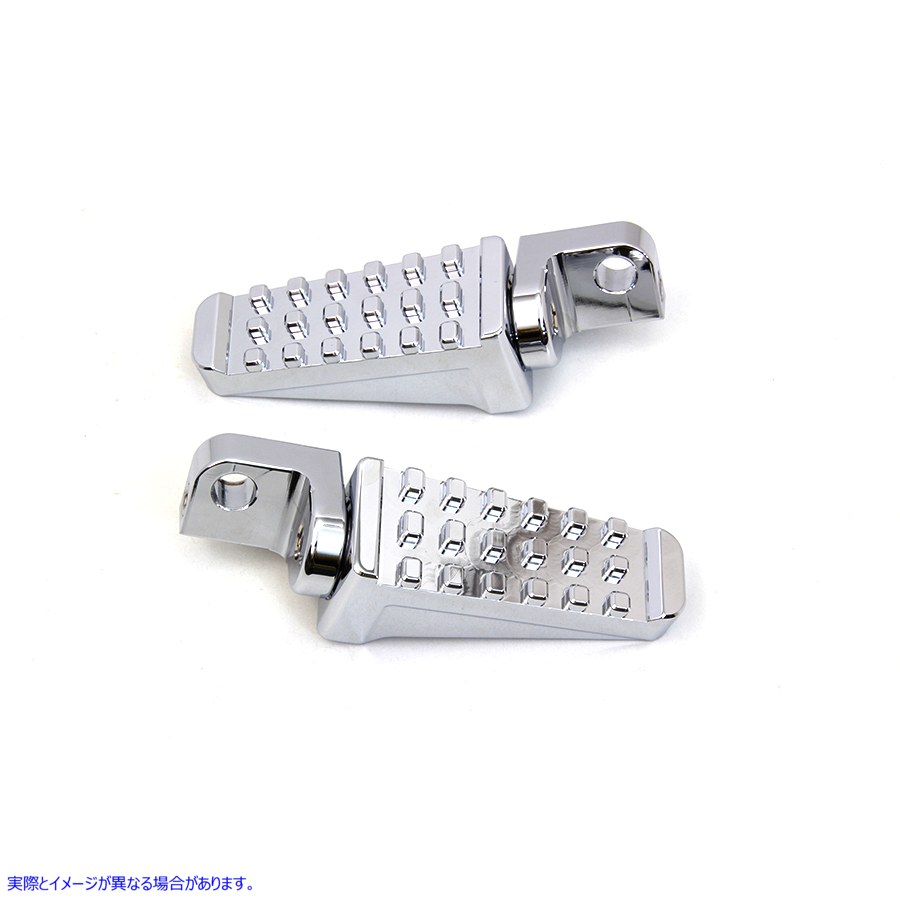 27-1085 クロームレーサースタイルステップセット Chrome Racer Style Footpeg Set 取寄せ Vツイン (検索用／