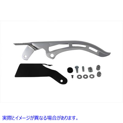 27-1119 クロームリアアッパーベルトガード Chrome Rear Upper Belt Guard 取寄せ Vツイン (検索用／60610-07