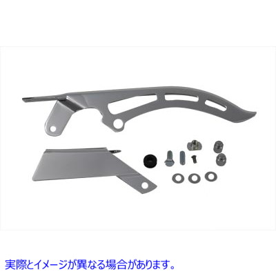 27-1120 クロームアッパーリアベルトガード Chrome Upper Rear Belt Guard 取寄せ Vツイン (検索用／60490-08