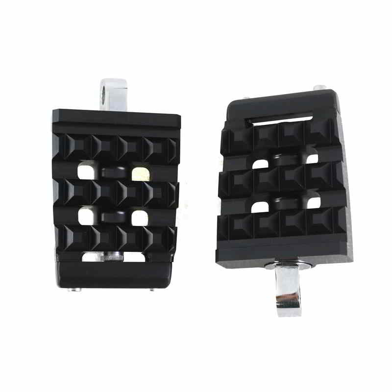27-1285  取寄せ Vツイン Grate Style Passenger Footpeg Set Black (検索用／50501558
