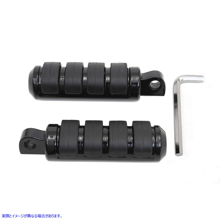 27-1457 Small Cats Paw フットペグ セット ブラック Small Cats Paw Footpeg Set Black 取寄せ Vツイン (検索用／