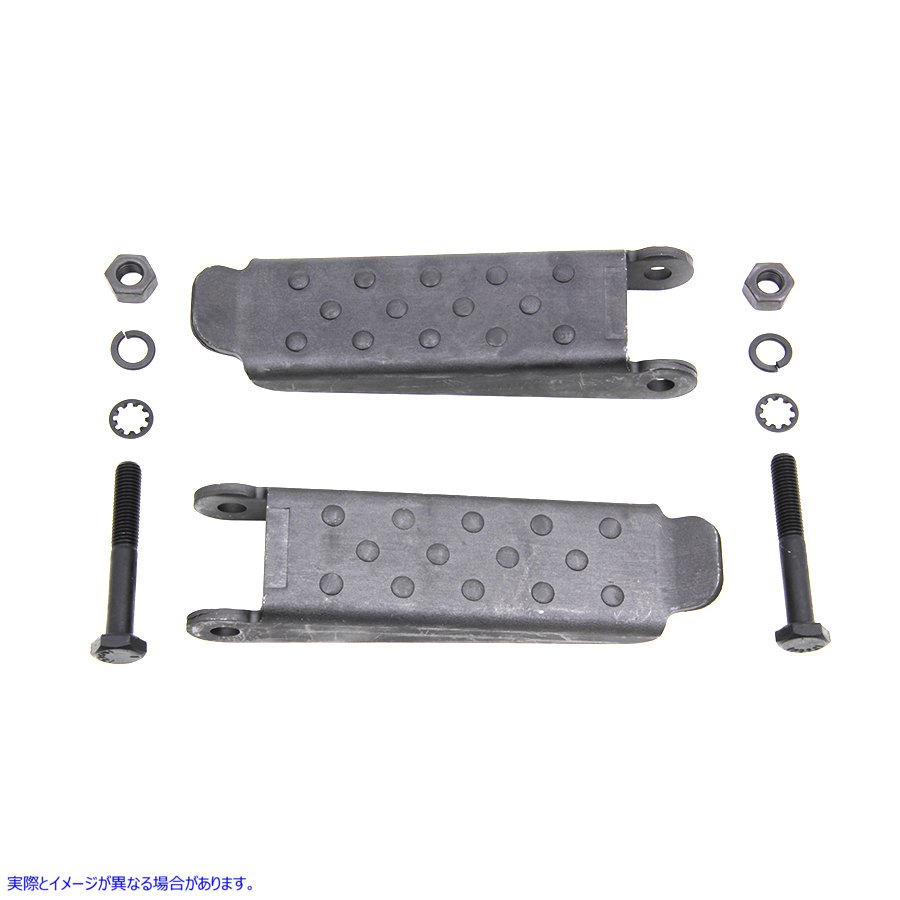 27-1461 パーカーライズド コンバット フットペグ セット Parkerized Combat Footpeg Set 取寄せ Vツイン (検索用／