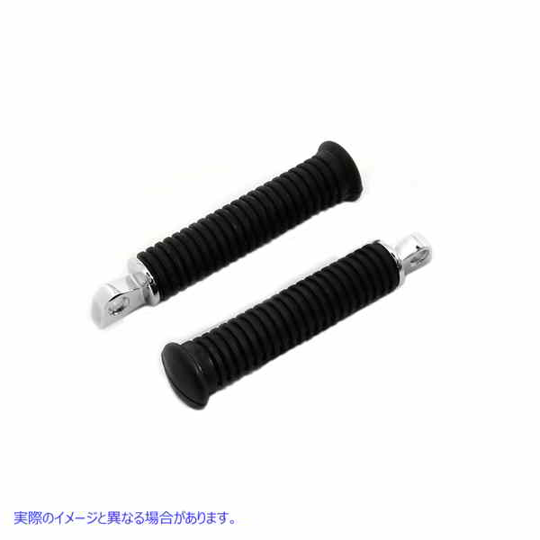 27-1509 ラバースタイル拡張ステップセット Rubber Style Extended Footpeg Set 取寄せ Vツイン (検索用／