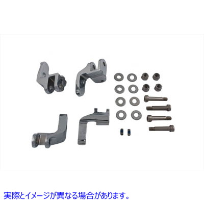 27-1539 ドライバーフットボードリロケーターキット Driver Footboard Relocator Kit 取寄せ Vツイン (検索用／