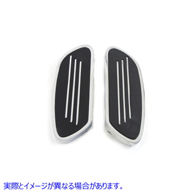 27-1549 クロームパッセンジャーフットボードセット Chrome Passenger Footboard Set 取寄せ Vツイン (検索用／