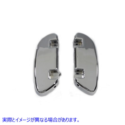 27-1550 パッセンジャーフットボードセット クローム Passenger Footboard Set Chrome 取寄せ Vツイン (検索用／