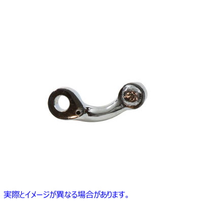 27-1556 クローム左ステップブラケット 取寄せ Vツイン Chrome Left Footpeg Bracket (検索用／50948-75